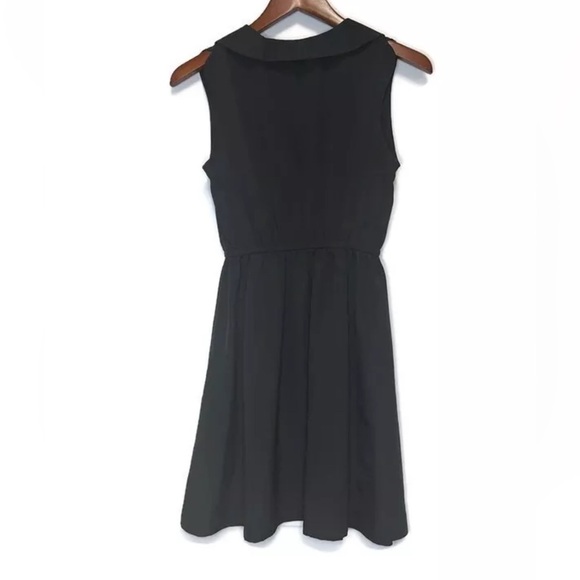 Kardashian Kollection Black Dress S Short Fit & Flair Sleeveless Gothic School - Picture 2 of 9
